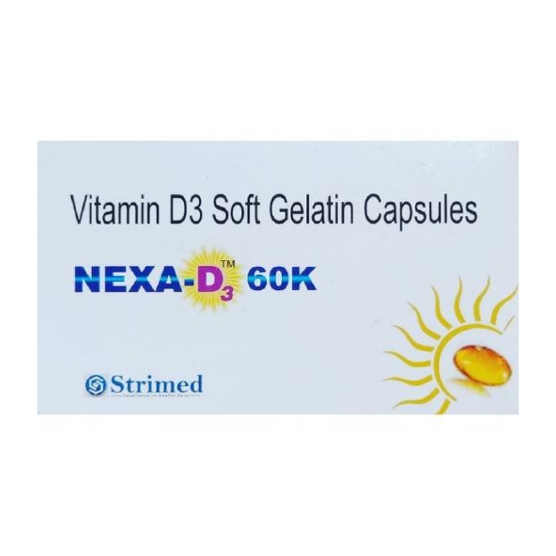 Nexa D3 60k Soft Gelatin Capsule